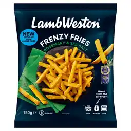 Albert Heijn LambWeston Frenzy fries rosemary seasalt aanbieding