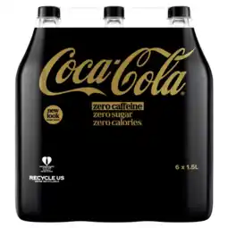Albert Heijn Coca-Cola Zero no cafeine 6-pack bel aanbieding