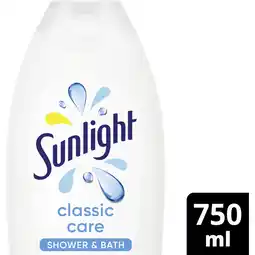 Albert Heijn Sunlight Classic care shower & bath bel aanbieding