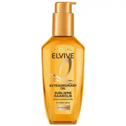 Albert Heijn L'Oréal Paris Elvive Extraordinary oil haarolie aanbieding