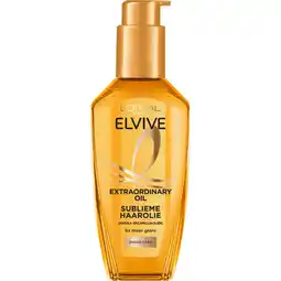 Albert Heijn L'Oréal Paris Elvive Extraordinary oil haarolie aanbieding