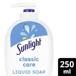 Albert Heijn Sunlight Classic care vloeibare zeep bel aanbieding