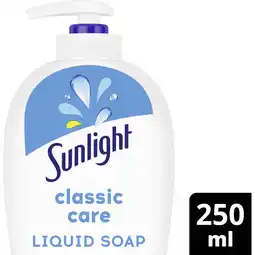 Albert Heijn Sunlight Classic care vloeibare zeep bel aanbieding
