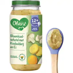 Albert Heijn Olvarit Bloemkoolschotel met knolselderij 12m+ aanbieding