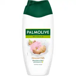 Albert Heijn Palmolive Naturals amandel bad- & douchecrème aanbieding
