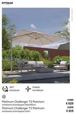 Multi bazar Platinum Challenger T2 Premium aanbieding
