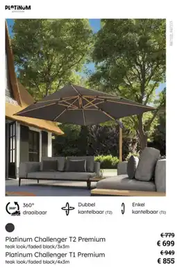 Multi bazar Platinum Challenger T1 en T2 Premium aanbieding