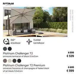 Multi bazar Platinum Challenger T2 en T2 Premium aanbieding