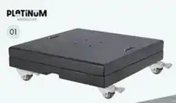 Multi bazar Platinum Modena Parasolvoet XL aanbieding