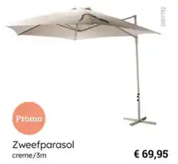 Multi bazar Zweefparasol aanbieding