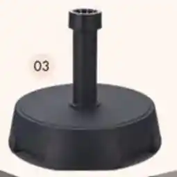 Multi bazar Parasolvoet aanbieding