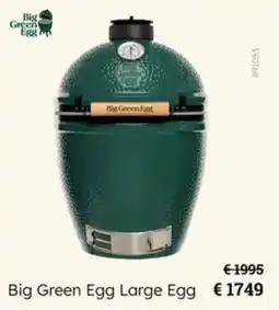 Multi bazar Big Green Egg Large Egg aanbieding