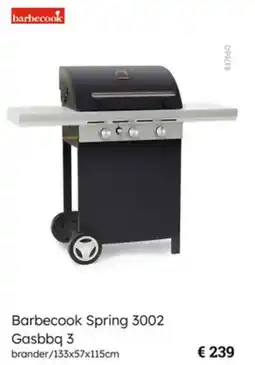 Multi bazar Barbecook Spring 3002 Gasbbq 3 aanbieding