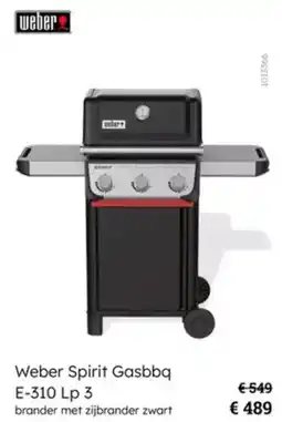 Multi bazar Weber Spirit Gasbbq E-310 Lp 3 aanbieding