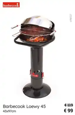Multi bazar Barbecook Loewy 45 aanbieding