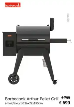 Multi bazar Barbecook Arthur Pellet Grill aanbieding