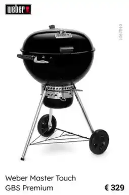 Multi bazar Weber Master Touch GBS Premium aanbieding