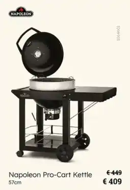 Multi bazar Napoleon Pro Cart Kettle aanbieding
