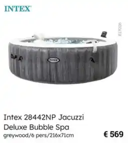 Multi bazar Intex 28442NP Jacuzzi Deluxe Bubble Spa aanbieding