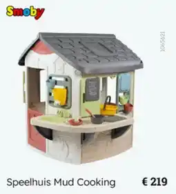 Multi bazar Smoby Speelhuis Mud Cooking aanbieding