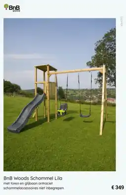 Multi bazar BnB Woods Schommel Lila aanbieding