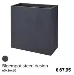 Multi bazar Bloempot steen design aanbieding
