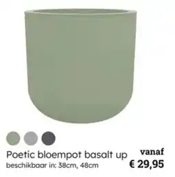 Multi bazar Poetic Bloempot Basalt Up aanbieding