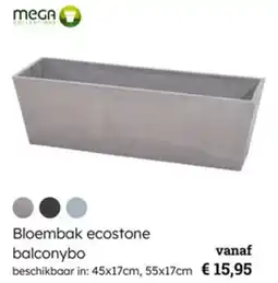 Multi bazar Bloembak ecostone balconybo aanbieding