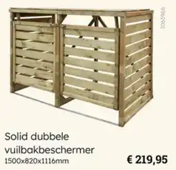 Multi bazar Solid dubbele vuilbakbeschermer aanbieding
