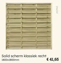 Multi bazar Solid scherm klassiek recht aanbieding