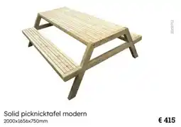Multi bazar Solid picknicktafel modern aanbieding