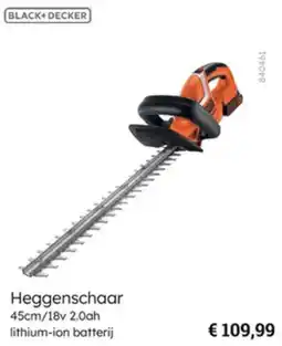 Multi bazar Black+Decker Heggenschaar aanbieding