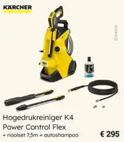 Multi bazar Kärcher Hogedrukreiniger K4 Power Control Flex aanbieding