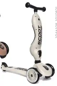 Multi bazar Step- en loopfiets in 1 Ash grey aanbieding