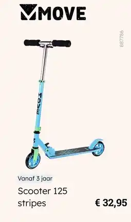 Multi bazar Move Scooter 125 stripes aanbieding
