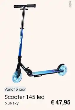 Multi bazar Move Scooter 145 led blue sky aanbieding