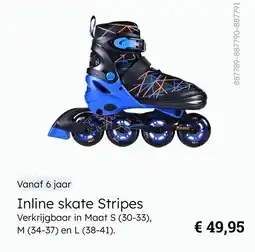 Multi bazar Move Inline skate Stripes aanbieding