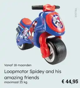 Multi bazar Loopmotor Spidey and his amazing friends aanbieding