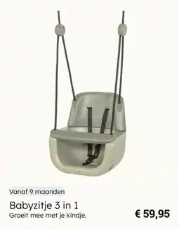 Multi bazar Babyzitje 3 in 1 aanbieding