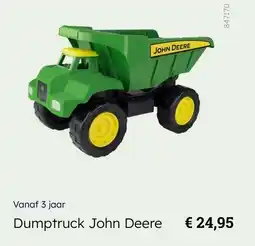 Multi bazar Dumptruck John Deere aanbieding