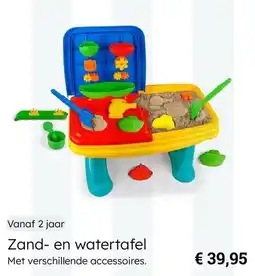 Multi bazar Zand- en watertafel aanbieding