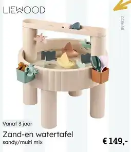 Multi bazar Zand-en watertafel aanbieding