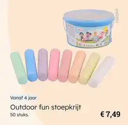 Multi bazar Outdoor fun stoepkrijt aanbieding