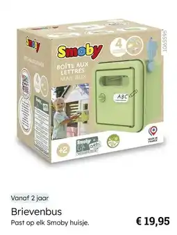 Multi bazar Smoby Brievenbus aanbieding