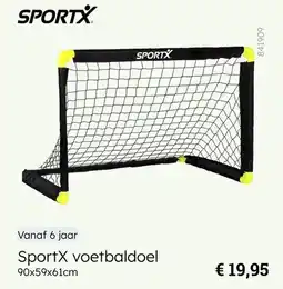 Multi bazar SportX voetbaldoel aanbieding