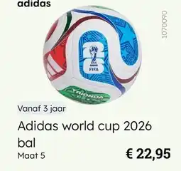 Multi bazar Adidas world cup 2026 bal aanbieding