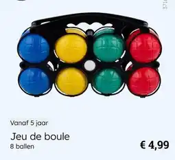 Multi bazar Jeu de boule 8 ballen aanbieding