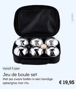 Multi bazar Jeu de boule set aanbieding