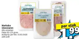 Albert Heijn Marhaba vleeswaren aanbieding