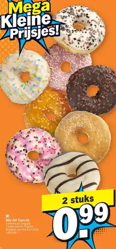 Albert Heijn AH Donuts aanbieding